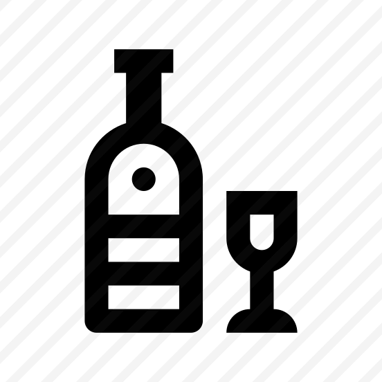 Alcohol Vodka Icon Symbol Vector preview
