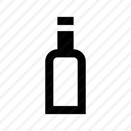 Bottle Wine Icon Symbol Vector preview