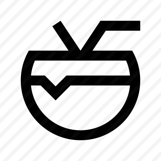 Cocktail Coconut Milk Fresh Icon preview