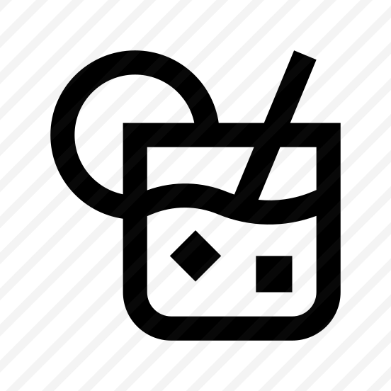 Cocktail Five Icon Symbol Vector preview