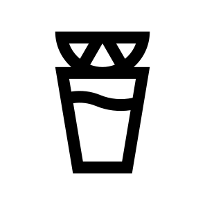 Cocktail Six Icon Symbol Vector icon