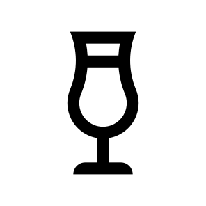 Cocktail Three Icon Symbol Vector icon