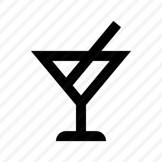 Cocktail Two Icon Symbol Vector preview