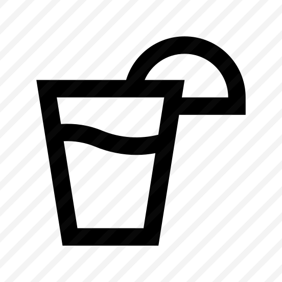 Lemonade Drink Icon Symbol Vector preview