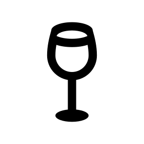 Restaurant Wineglass Glass Crystal Wine icon