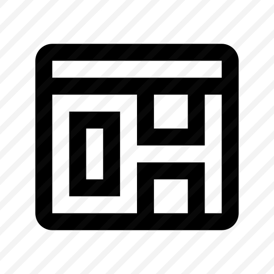 Browser Site Two Icon Symbol preview