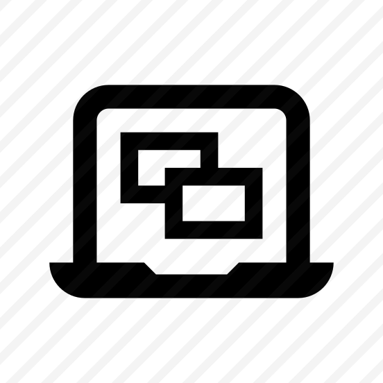 Laptop Browser Windows Multiwindow Icon preview