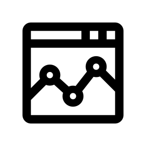 Window Browser Diagram Chart Layout Line icon