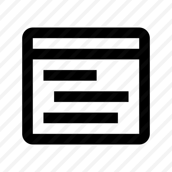 Window Code Layout Line Icon preview