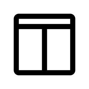 Window Columns Layout Line Icon icon