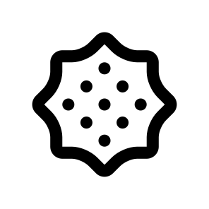 Cookie Biscuit Cracker Food Five icon