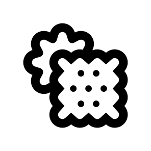 Cookie Biscuit Cracker Food Seven icon