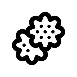 Cookie Biscuit Cracker Food Six icon