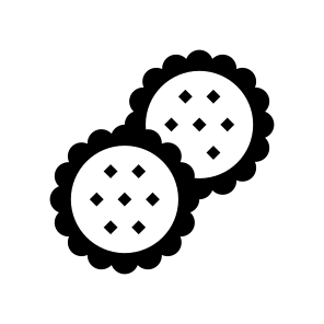 Cookie Biscuit Cracker Food Twelve icon