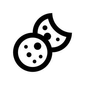 Cookie Biscuit Dessert Food Ten icon