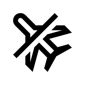 Airplane Departure Cancel Icon Symbol icon