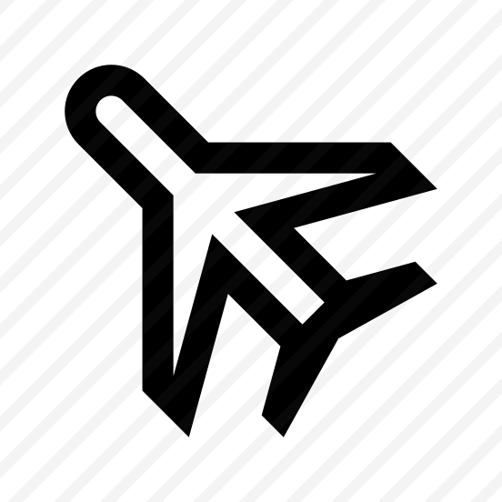 Airplane Departure Icon Symbol Vector preview