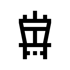 Airport Control Tower Flight Dispatcher Director One icon