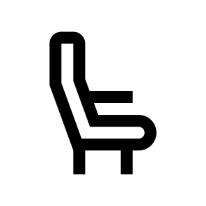 Airport Passenger Seat Airplane Plane icon