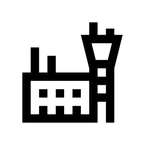 Airport Terminal Control Tower Flight Dispatcher Director icon