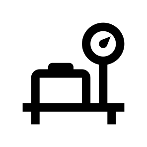 Luggage Weighing Suitcase Bag Scales icon