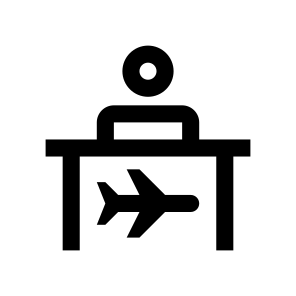 Ticket Office Flight Tickets Selling icon