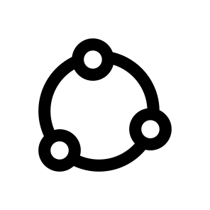Logo Mark Abstract Circle Icon icon