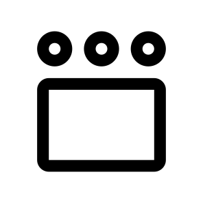 Logo Mark Abstract Figure Circle Rectangle Two icon