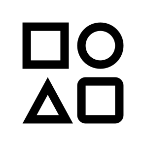 Logo Mark Abstract Figure Circle Triangle Square icon