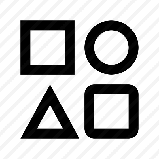 Logo Mark Abstract Figure Circle Triangle Square preview