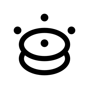 Logo Mark Abstract Figure Circles Ellipse icon
