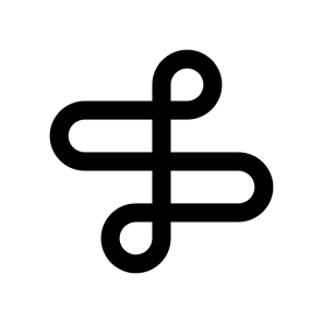 Logo Mark Abstract Figure Line Alternate icon