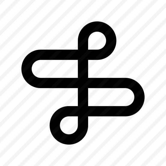 Logo Mark Abstract Figure Line Alternate preview