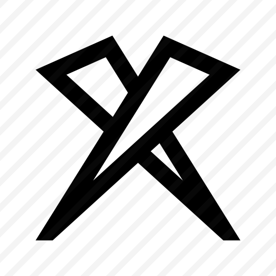 Logo Mark Abstract Figure Lines Cross Rays preview