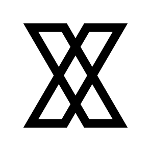 Logo Mark Abstract Figure Lines Cross Rhombus Rays icon