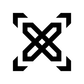 Logo Mark Abstract Figure Lines Cross Square icon