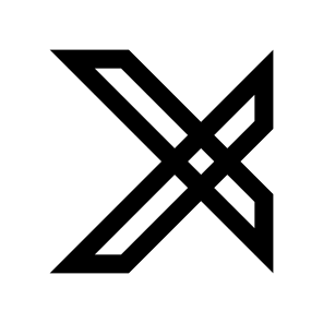 Logo Mark Abstract Figure Lines Cross Square Rays icon