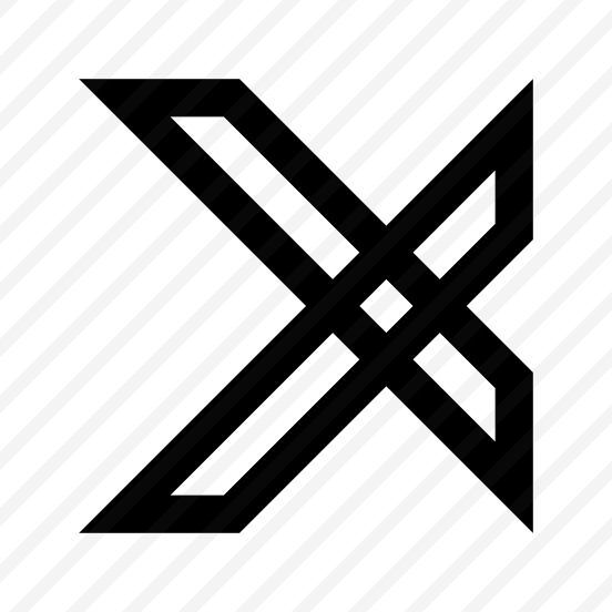 Logo Mark Abstract Figure Lines Cross Square Rays preview