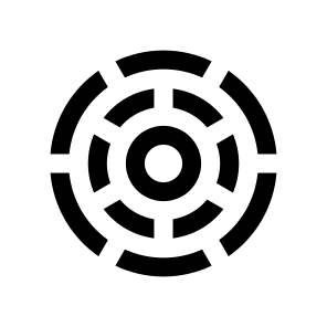 Logo Mark Abstract Figure Lines Five icon