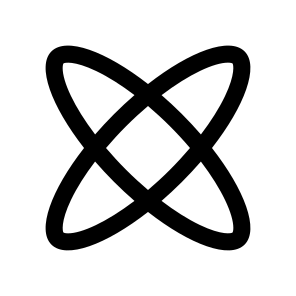 Logo Mark Abstract Figure Lines Four icon
