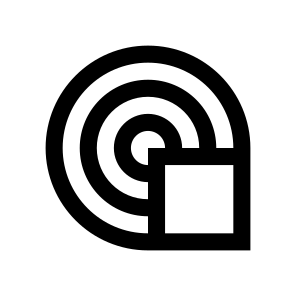 Logo Mark Abstract Figure Rings Lines Square Structure icon