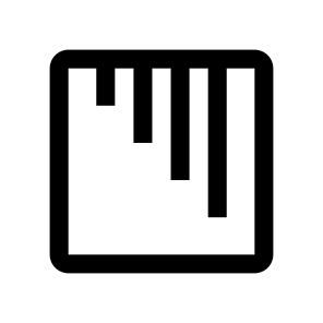 Logo Mark Abstract Figure Square Lines icon