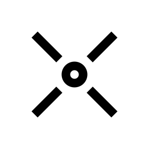 Logo Mark Abstract Figure Square Lines Alternate icon