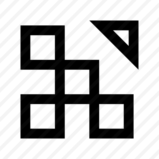 Logo Mark Abstract Figure Squares Triangle Blocks preview