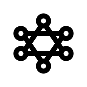 Logo Mark Abstract Figure Star icon