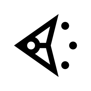 Logo Mark Abstract Figure Triangle Lines Square Dots icon
