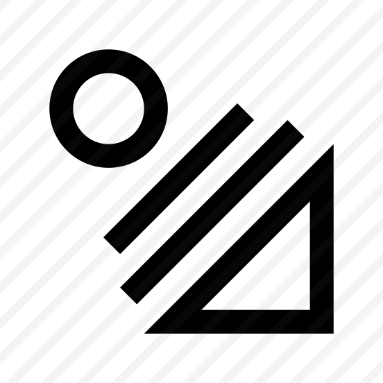 Logo Mark Abstract Figures Circle Triangle Line preview