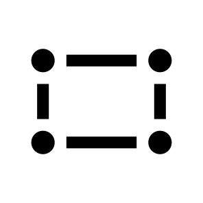 Logo Mark Abstract Rectangle Icon icon