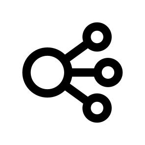 Logo Mark Abstract Share Figure icon