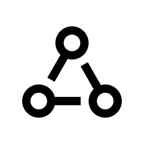 Logo Mark Abstract Triangle Icon icon